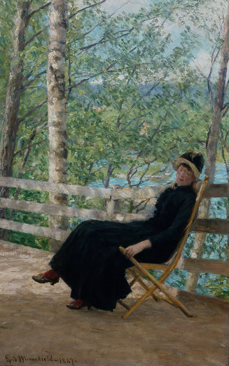 Na sombra de Erik Theodor Werenskiold