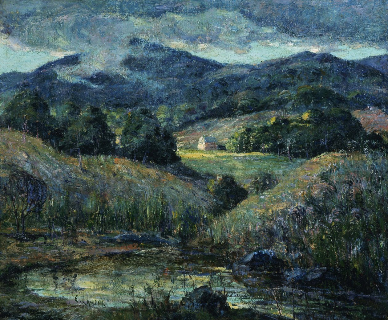 Tempestade se aproximando de Ernest Lawson
