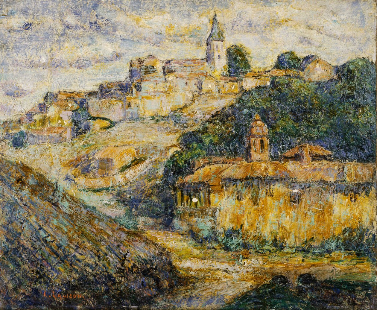 Crepúsculo na Espanha de Ernest Lawson