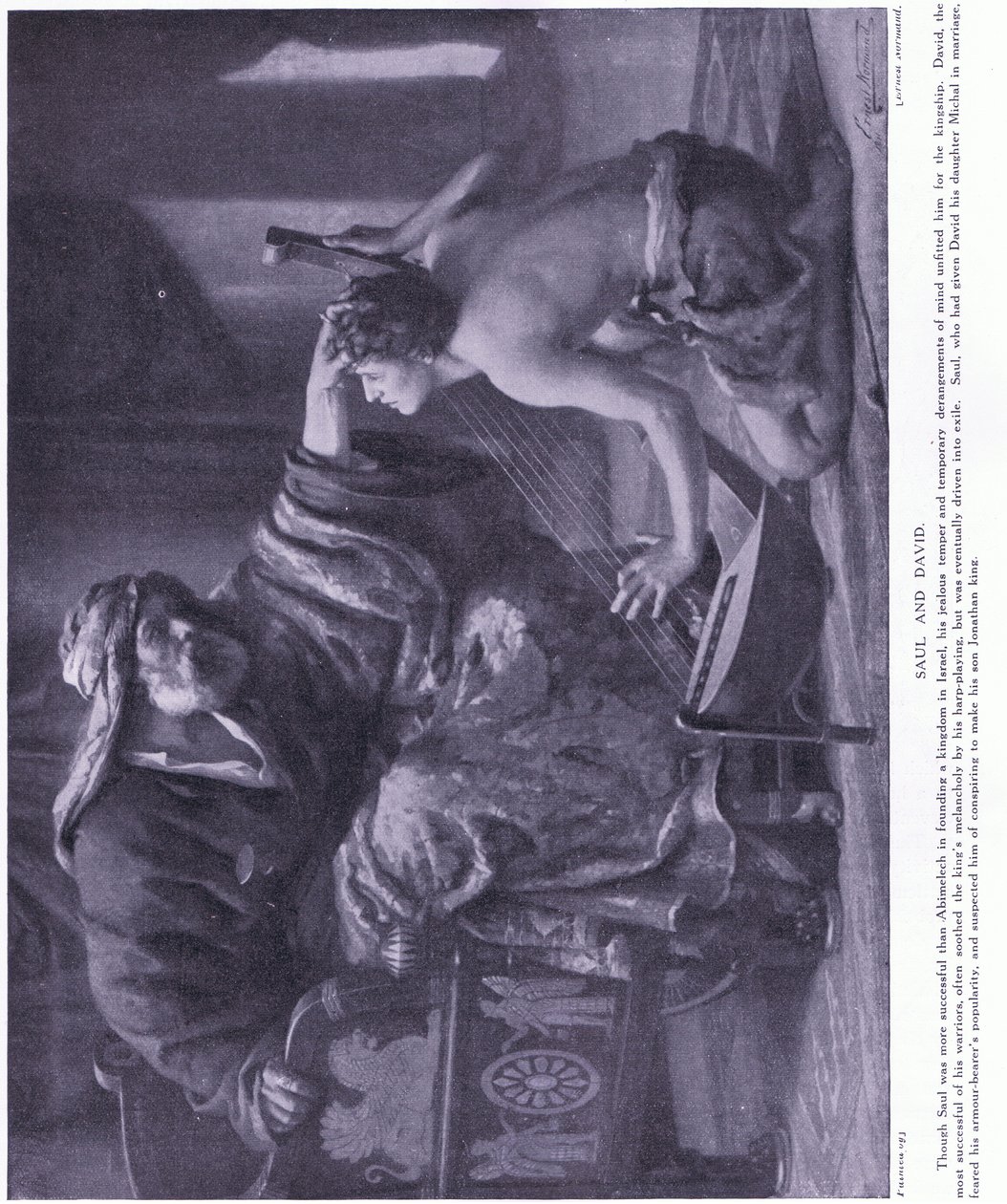 Saul e David de Ernest Normand