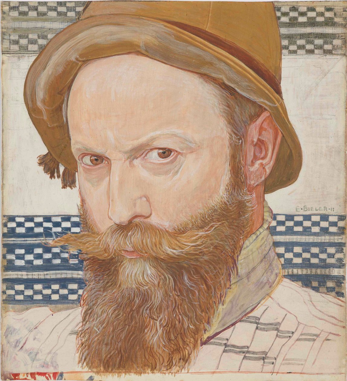 Auto-retrato, 1911. de Ernest Bieler