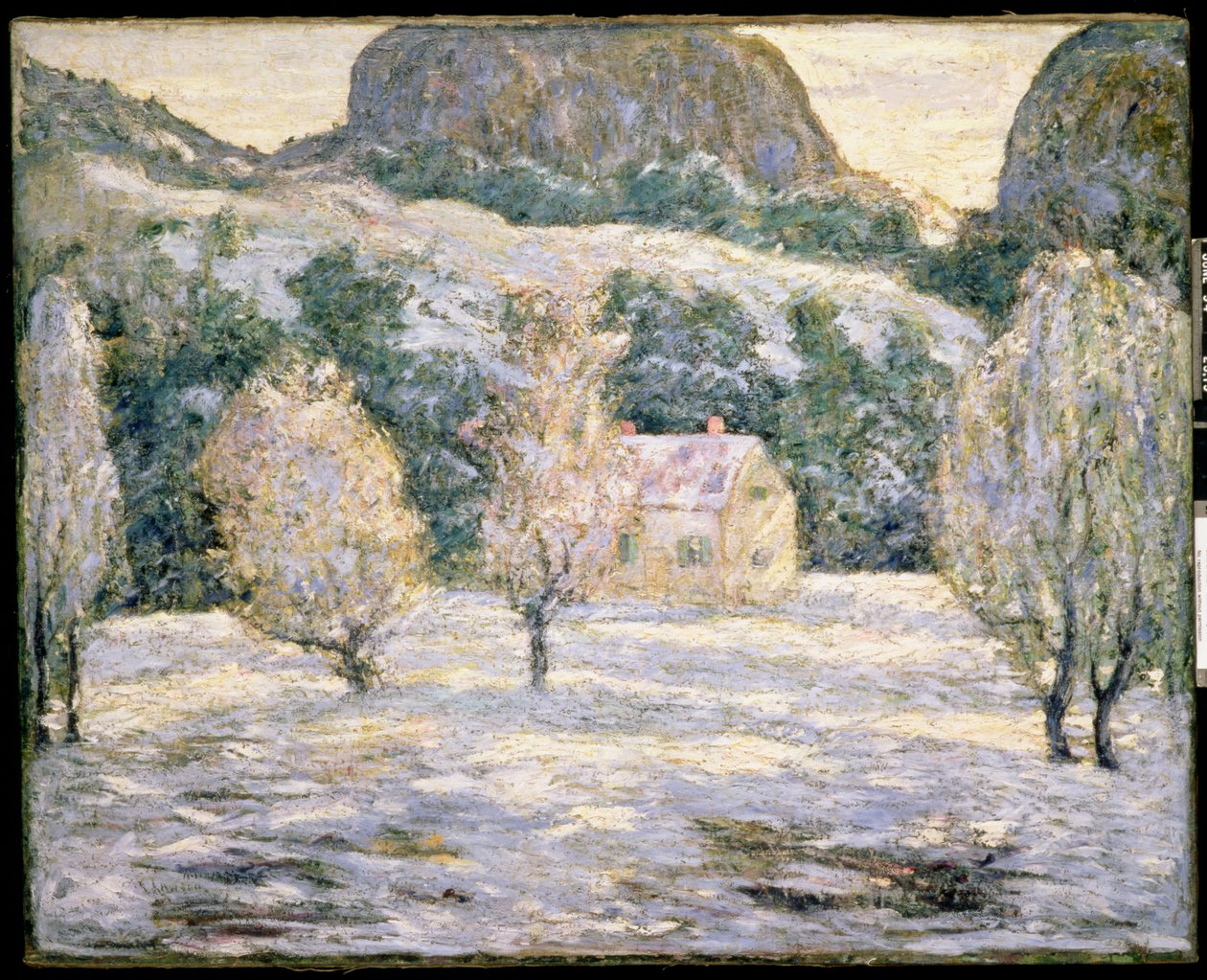 Inverno, c.1919 de Ernest Lawson