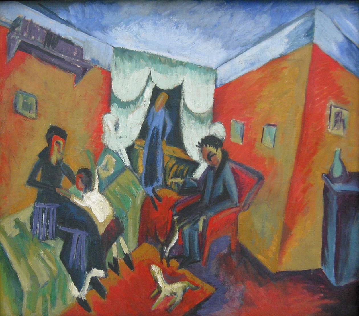 Interior de Ernst Ludwig Kirchner