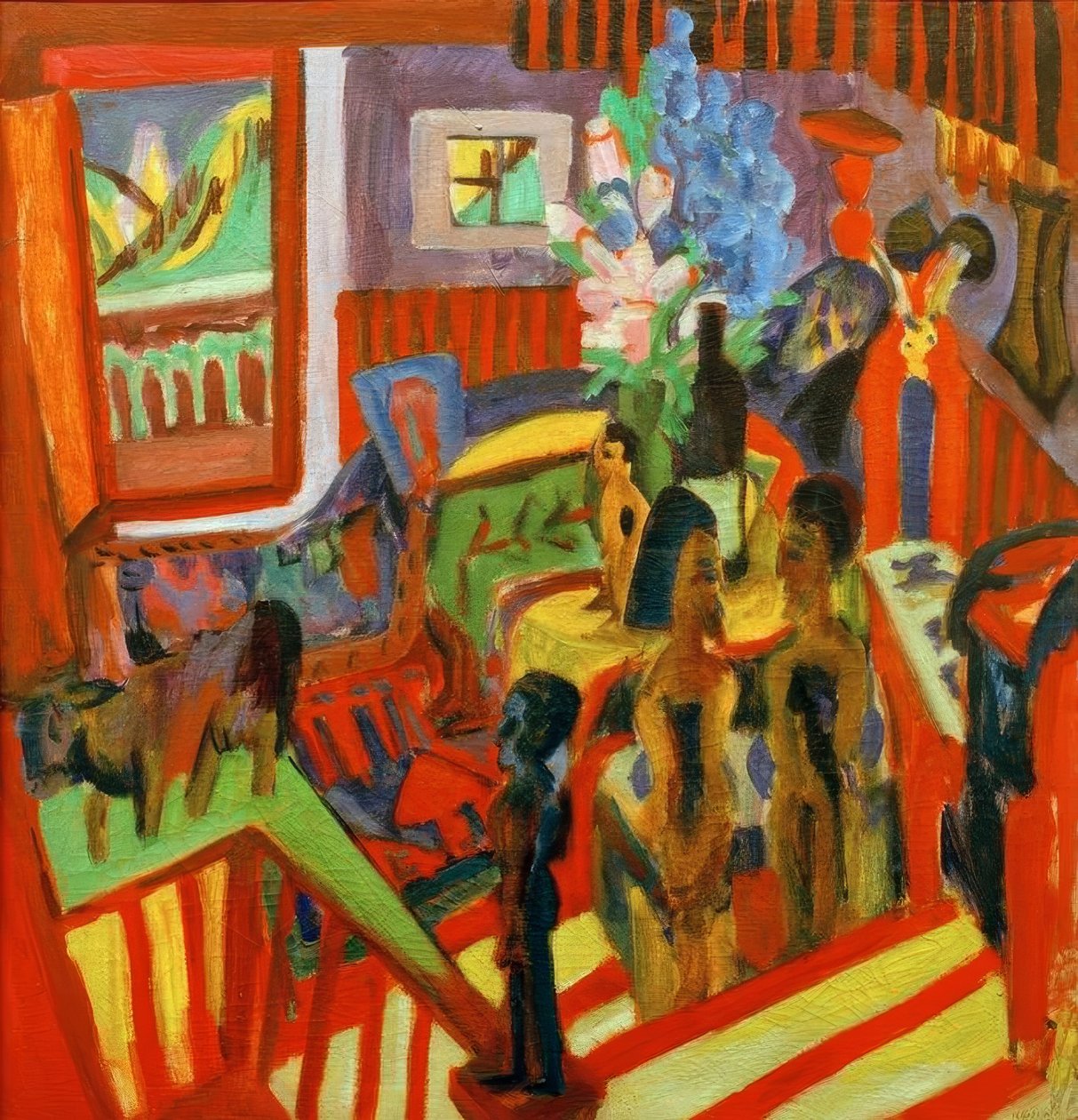 Atelierecke de Ernst Ludwig Kirchner