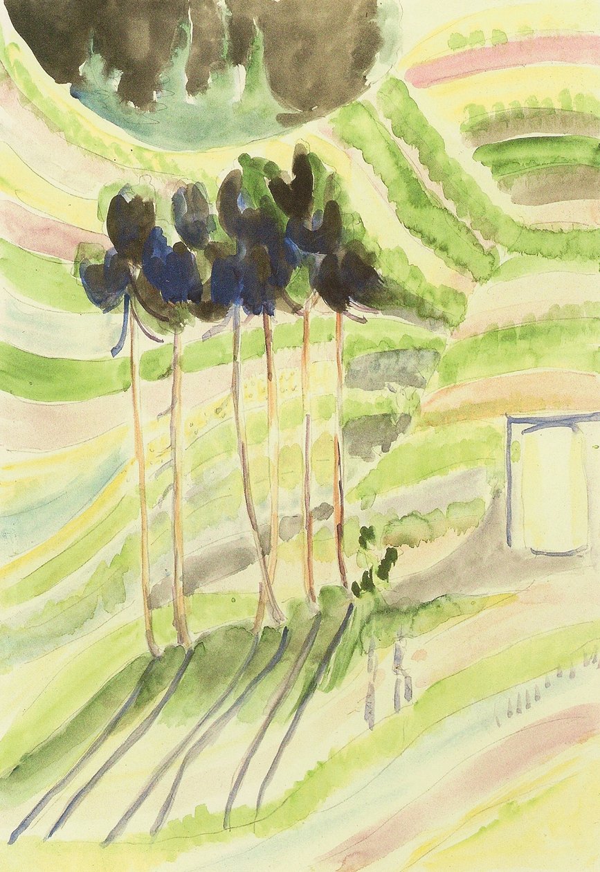 bosquete de Ernst Ludwig Kirchner