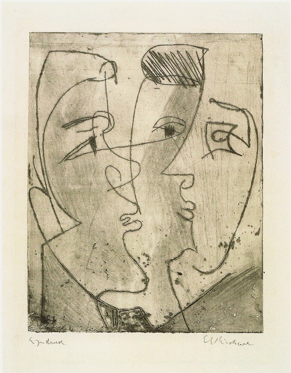 Três faces de Ernst Ludwig Kirchner