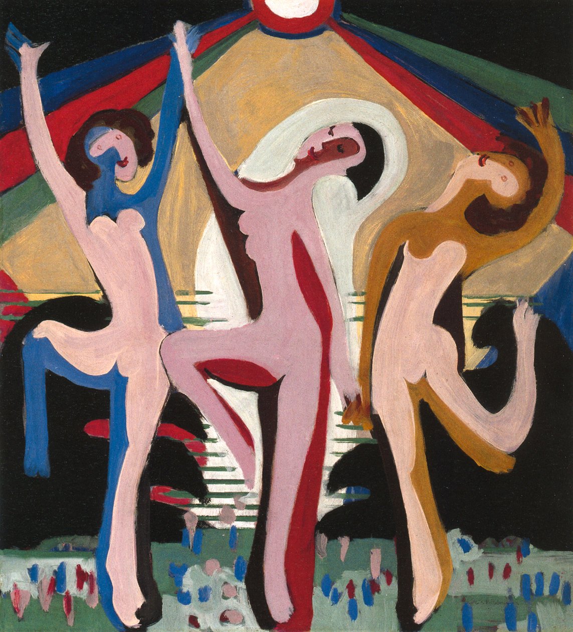 Farbentanz de Ernst Ludwig Kirchner