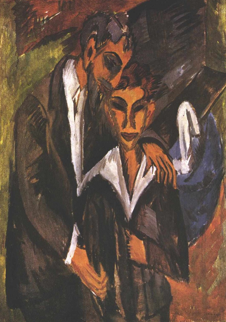 Graef e amigo de Ernst Ludwig Kirchner