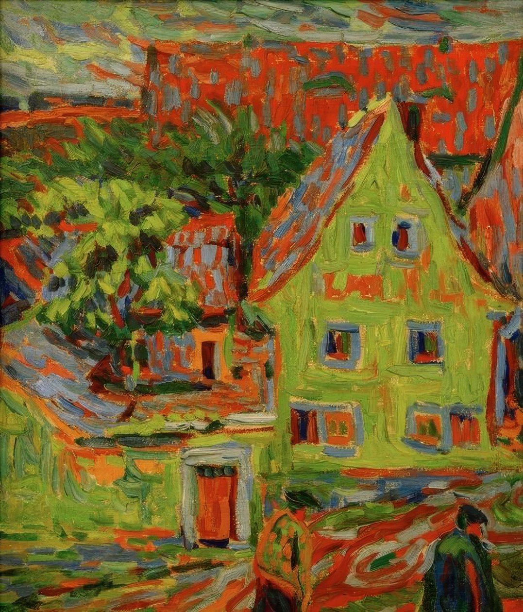 Casa verde de Ernst Ludwig Kirchner