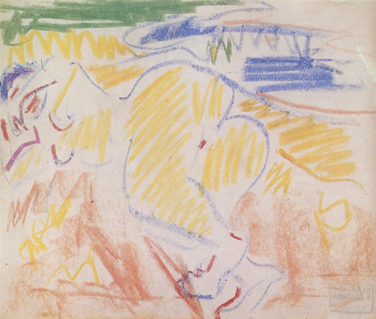 Ato de mentir de Ernst Ludwig Kirchner