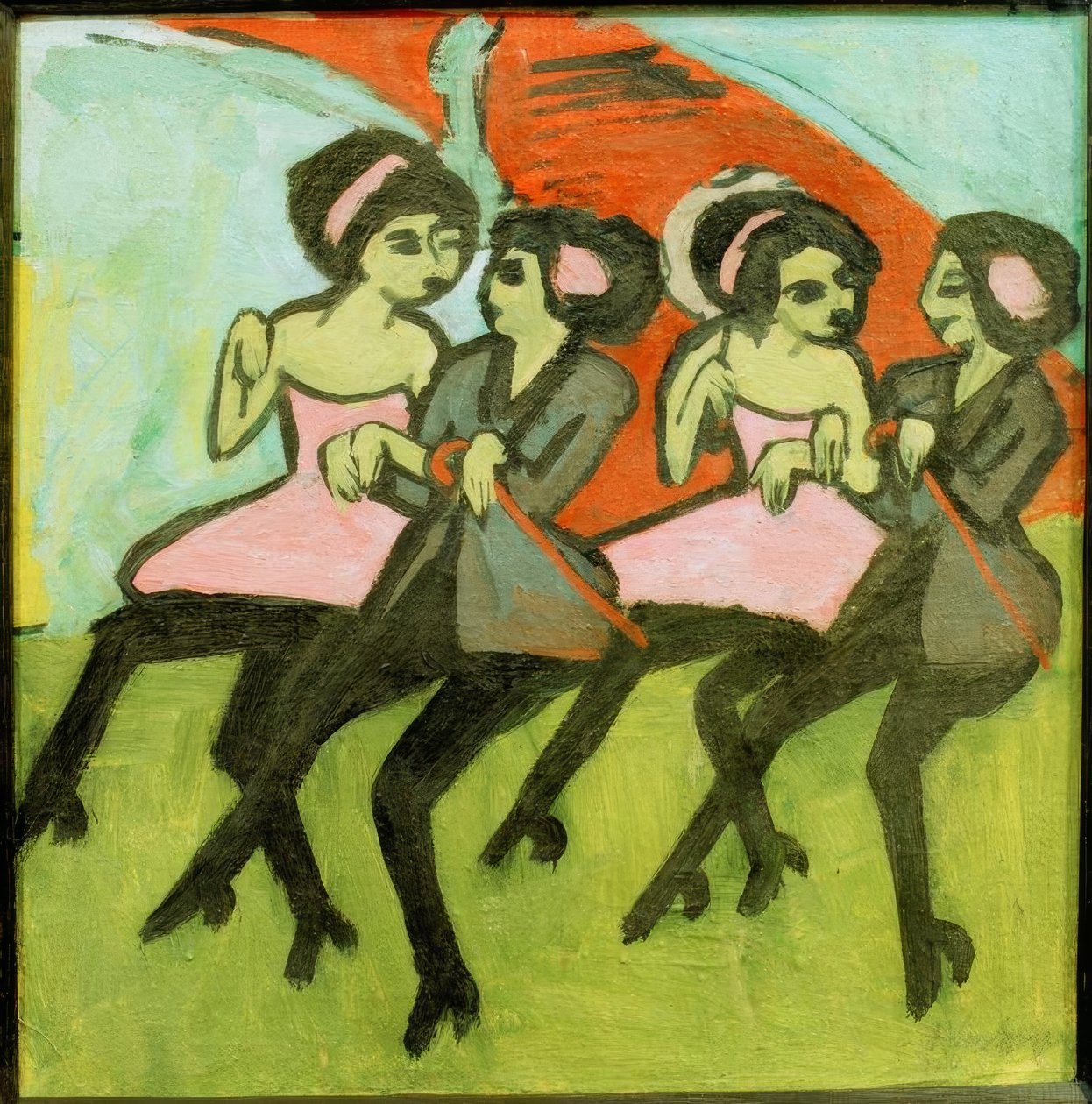 Panamatänzerinnen de Ernst Ludwig Kirchner