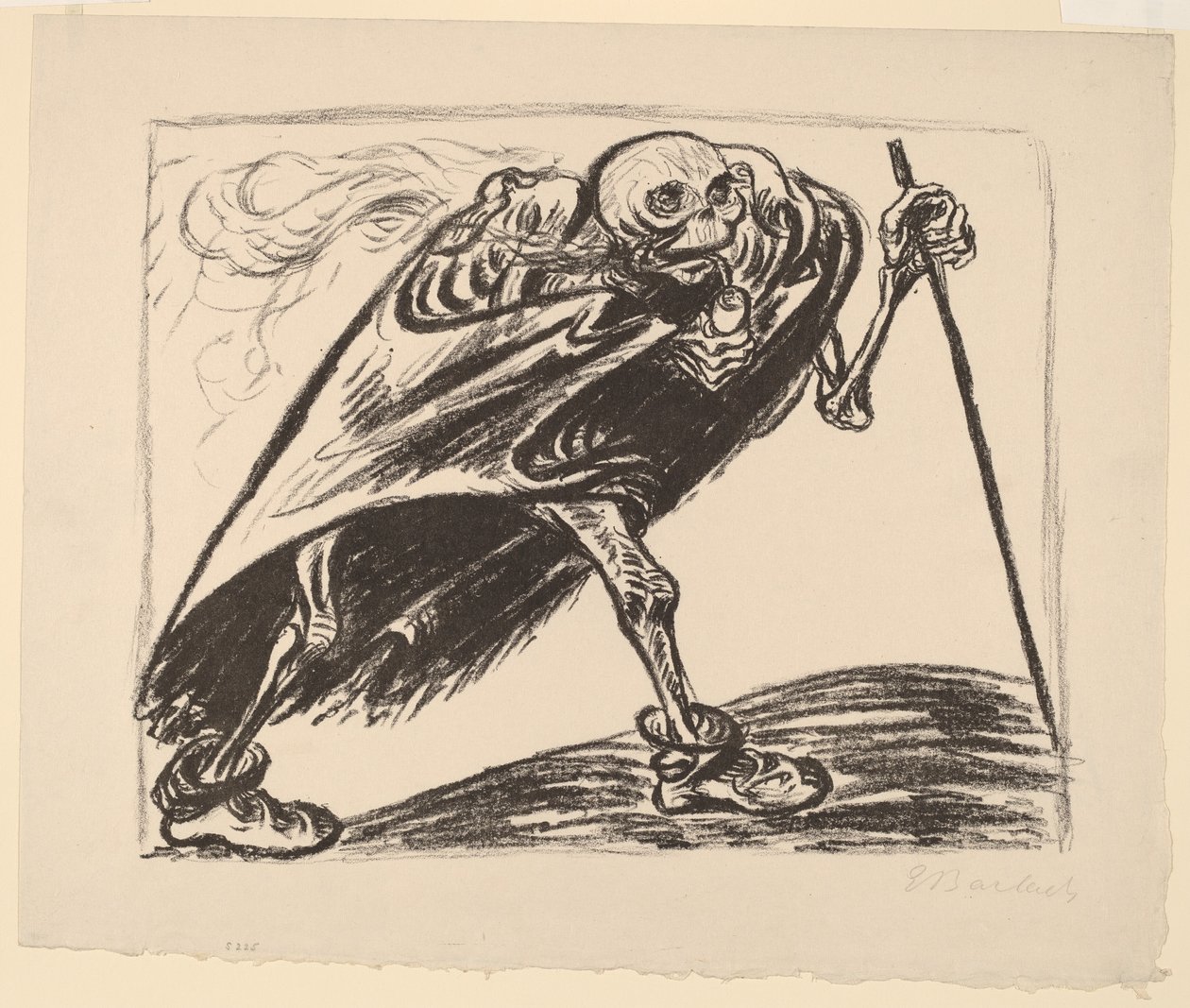 Morte Errante de Ernst Barlach