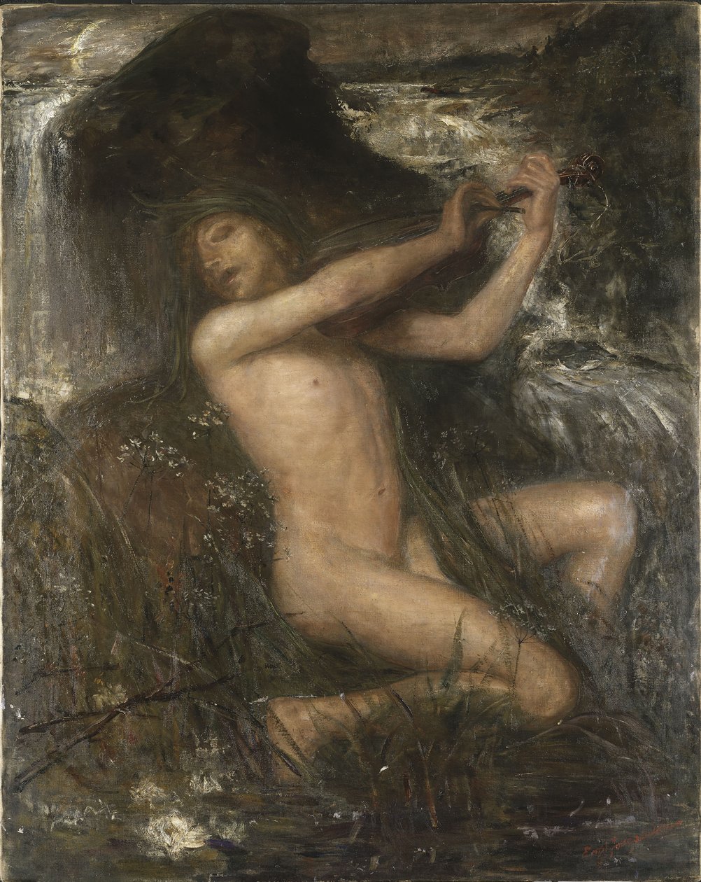 Pescoço nu, 1882 de Ernst Josephson