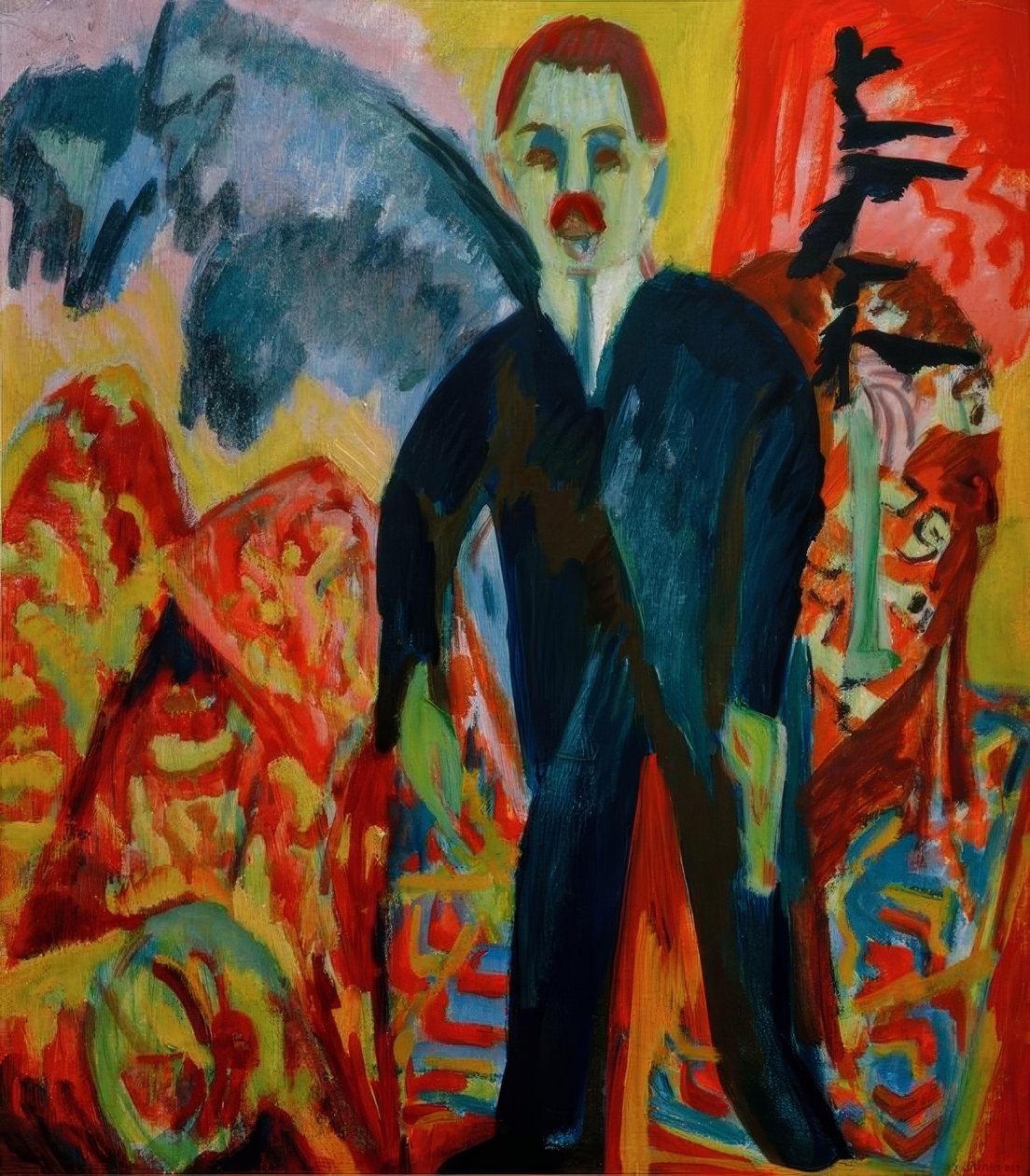 A enfermeira de Ernst Ludwig Kirchner