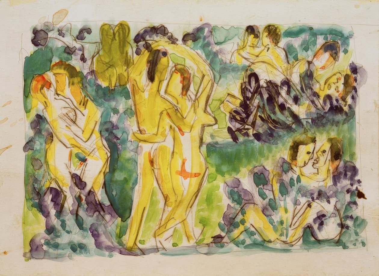 Liebesgarten de Ernst Ludwig Kirchner