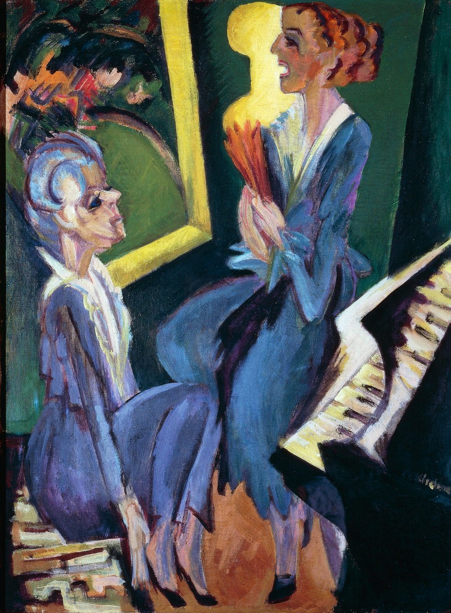 Sala de música de Ernst Ludwig Kirchner