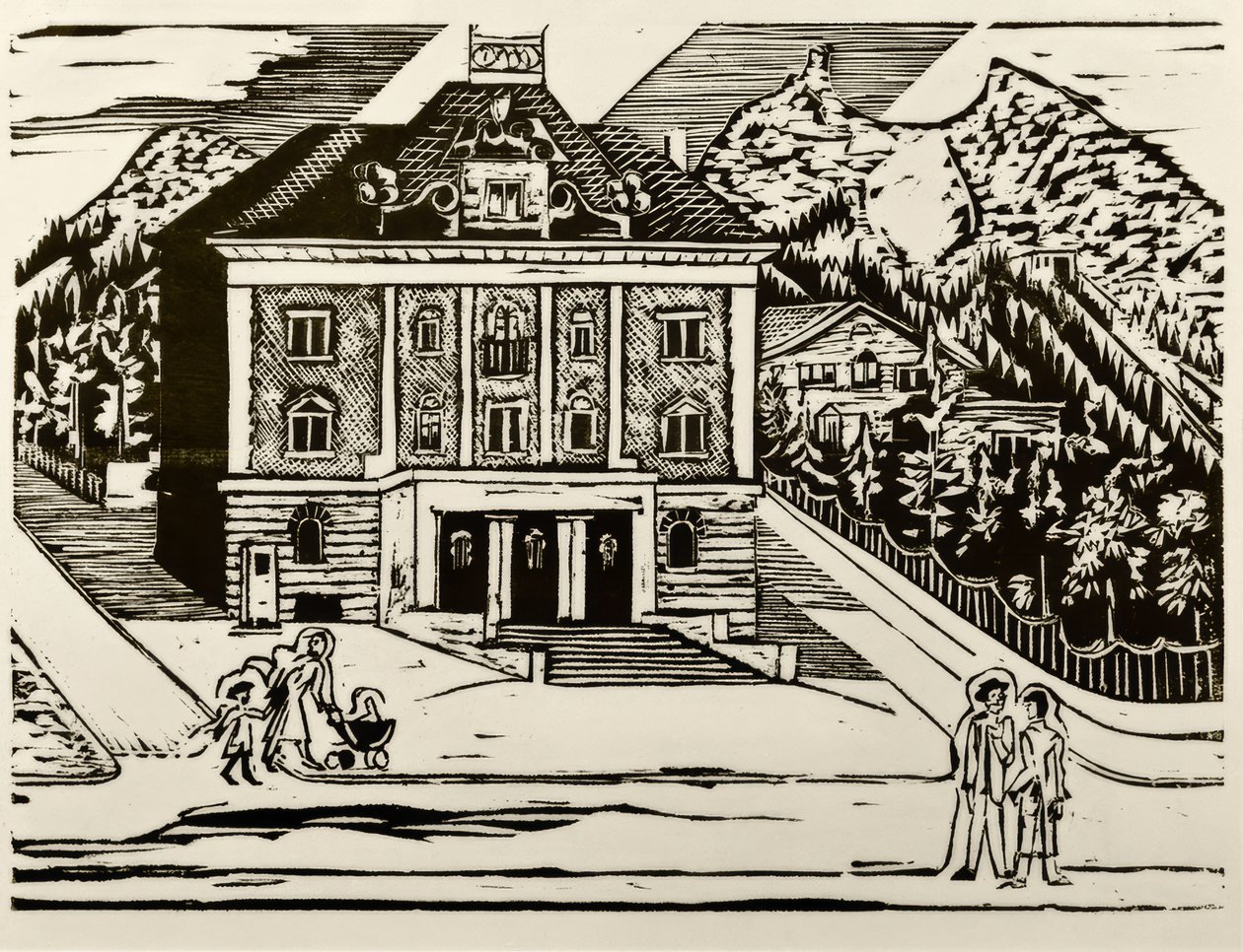 Correios Davos de Ernst Ludwig Kirchner