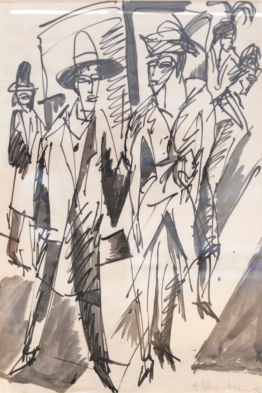 Estrelas da Estrada de Ernst Ludwig Kirchner