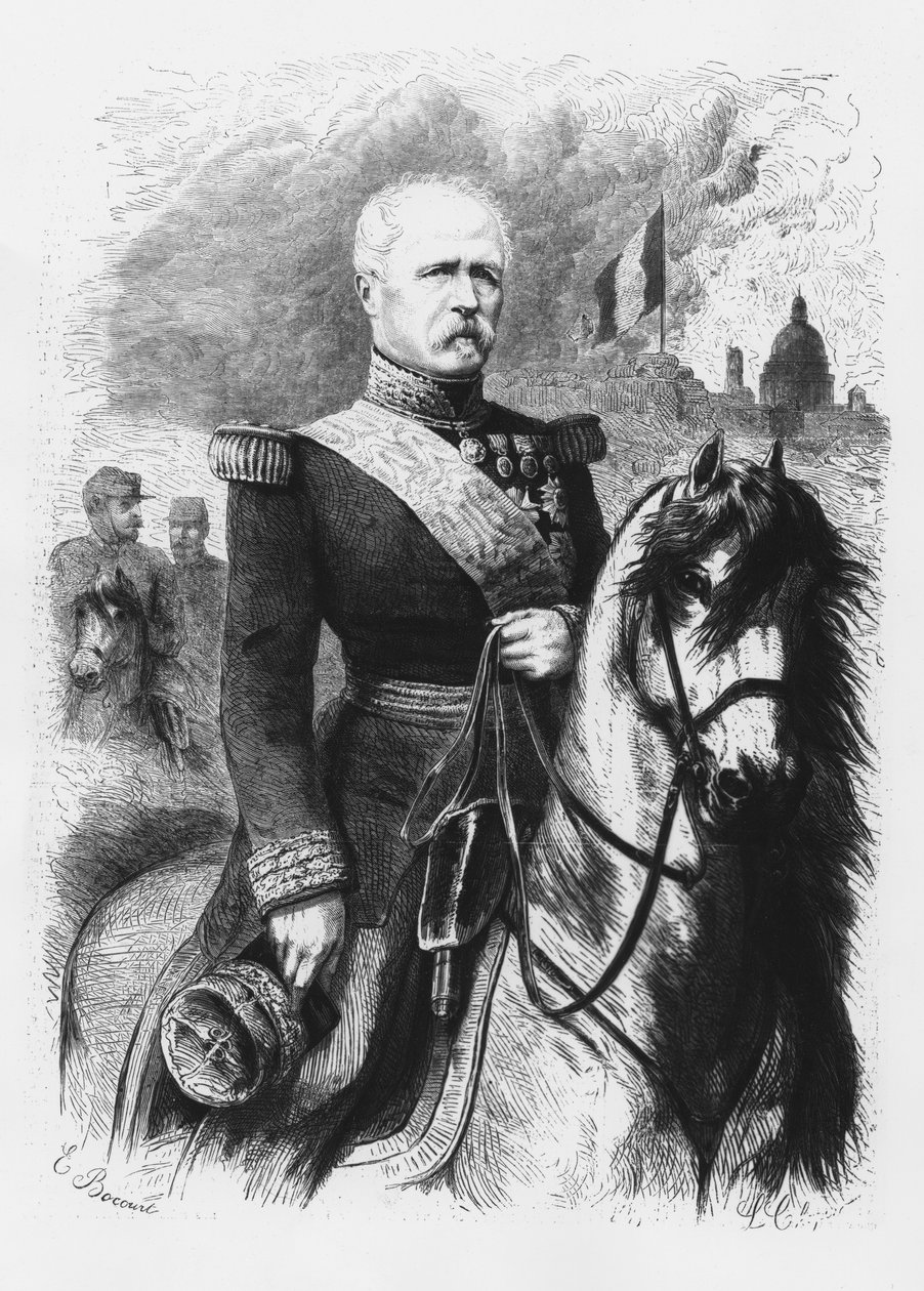 Marshall MacMahon de Etienne Gabriel Bocourt