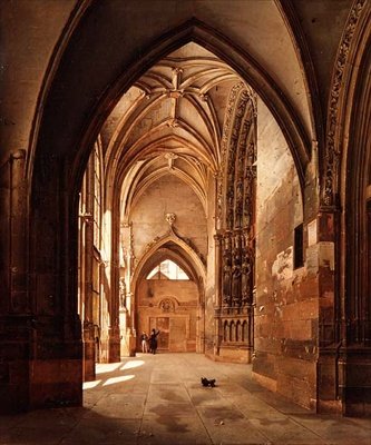 Portal de St. Germain em Auxerre de Etienne Bouhot