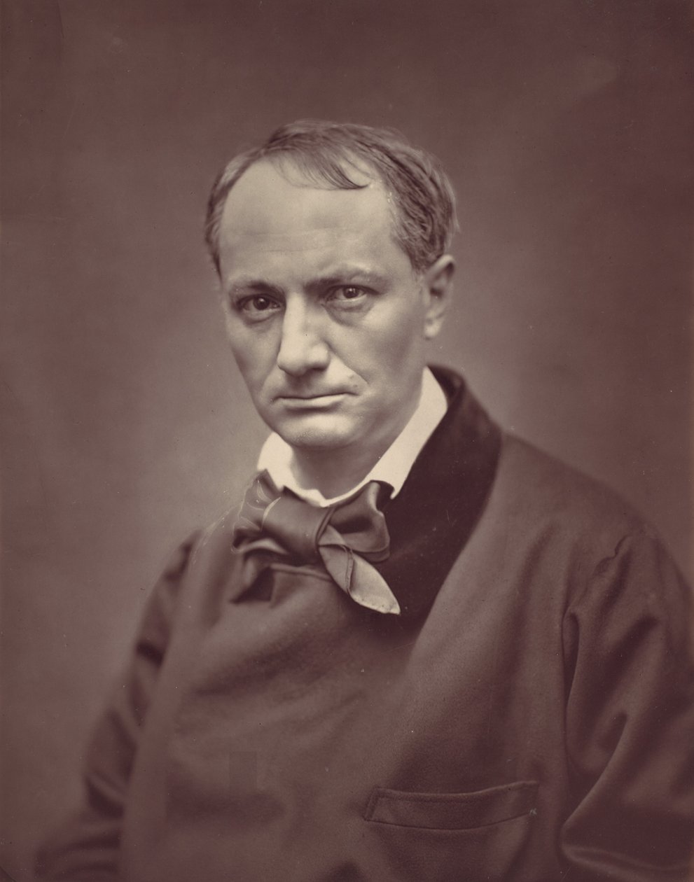 Carlos Baudelaire, c. 1863. de Etienne Carjat