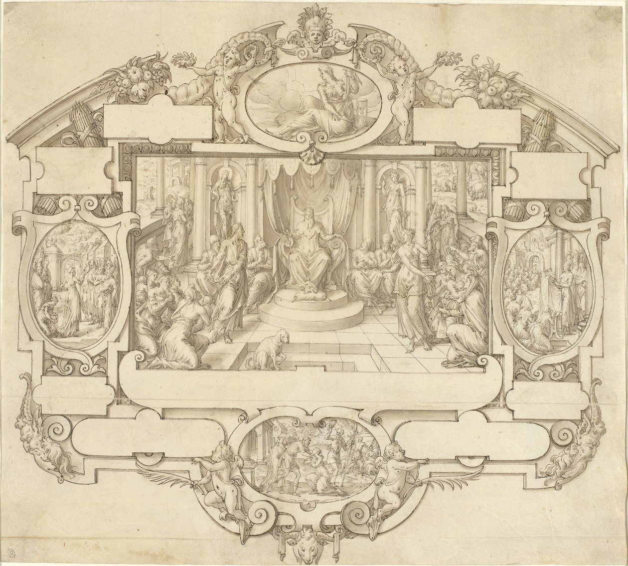 Alegoria da Justiça de Etienne Delaune