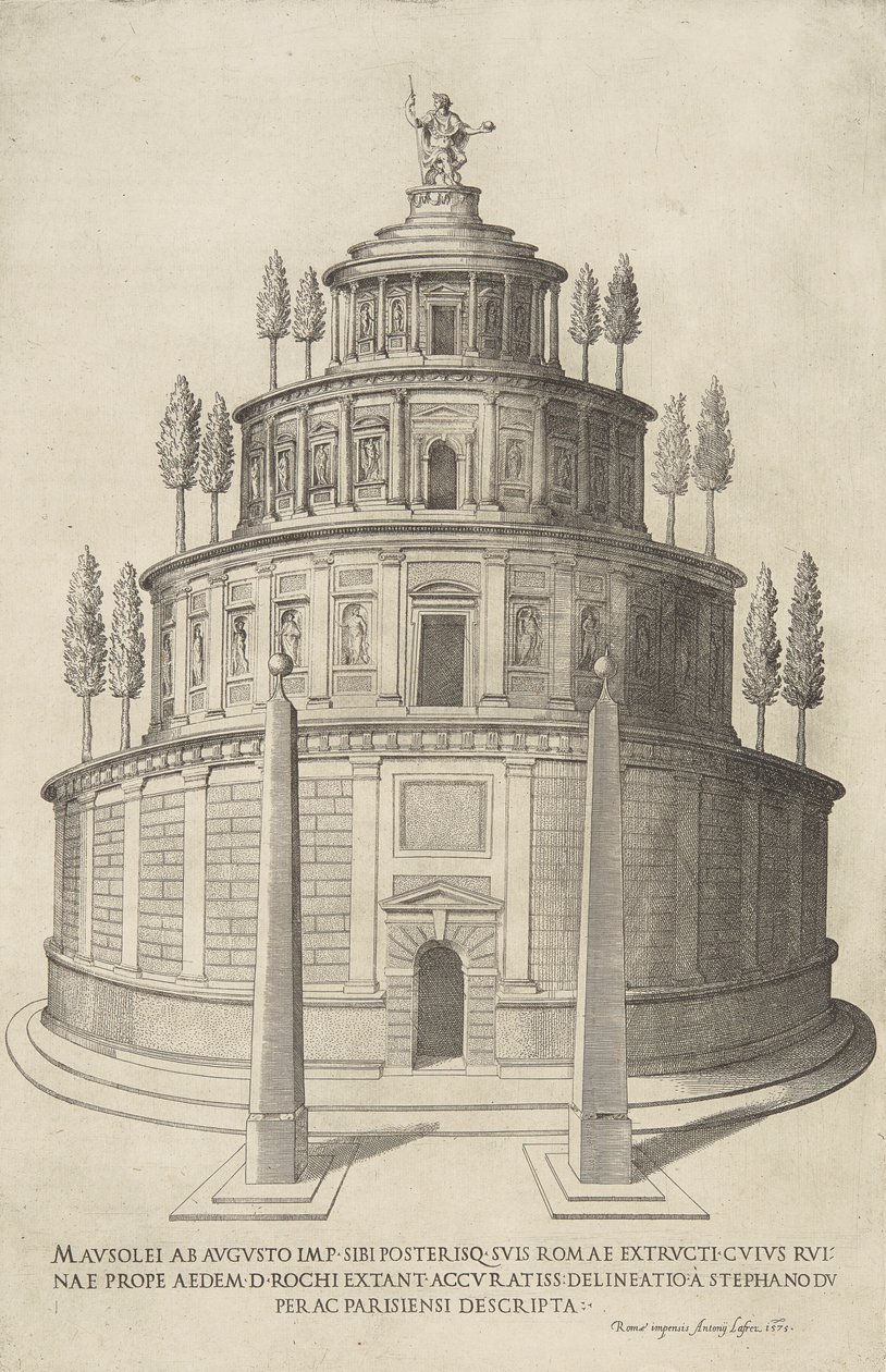 Mausolei Ab Augusto Imp de Etienne Duperac