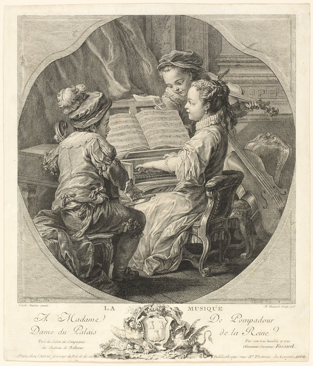 Alegoria da música de Etienne Fessard