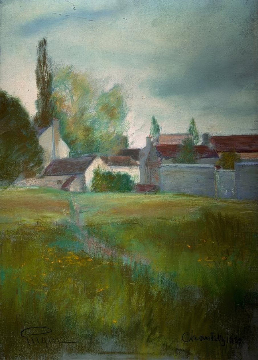 Por vid Chantilly de Eugen Prinz von Schweden