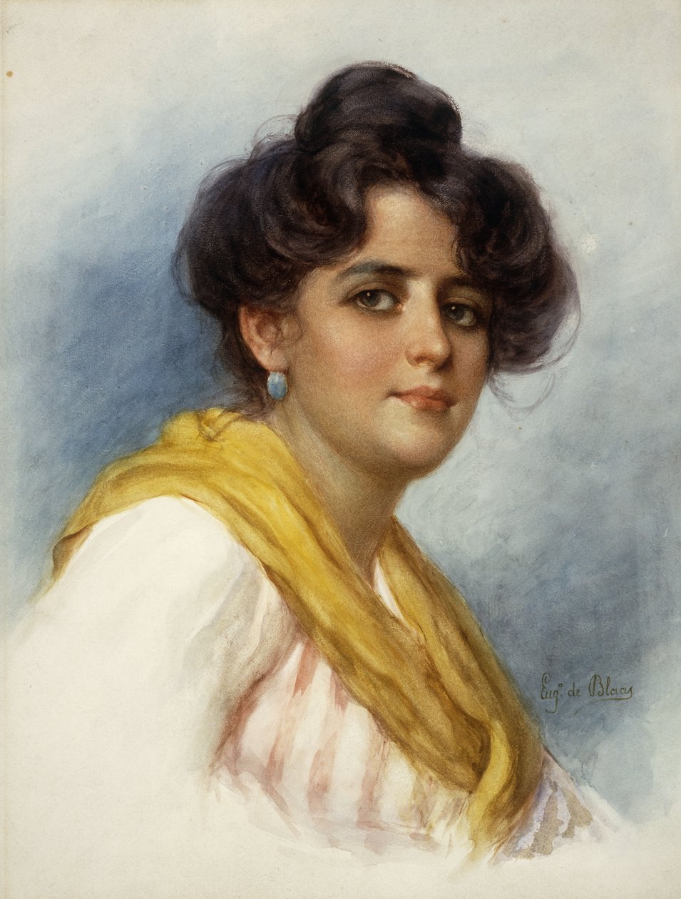 Uma beleza italiana, de Eugen von Blaas