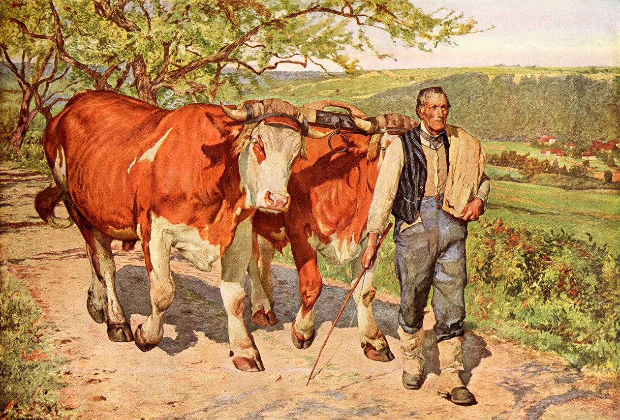 O agricultor de Eugene Burnand