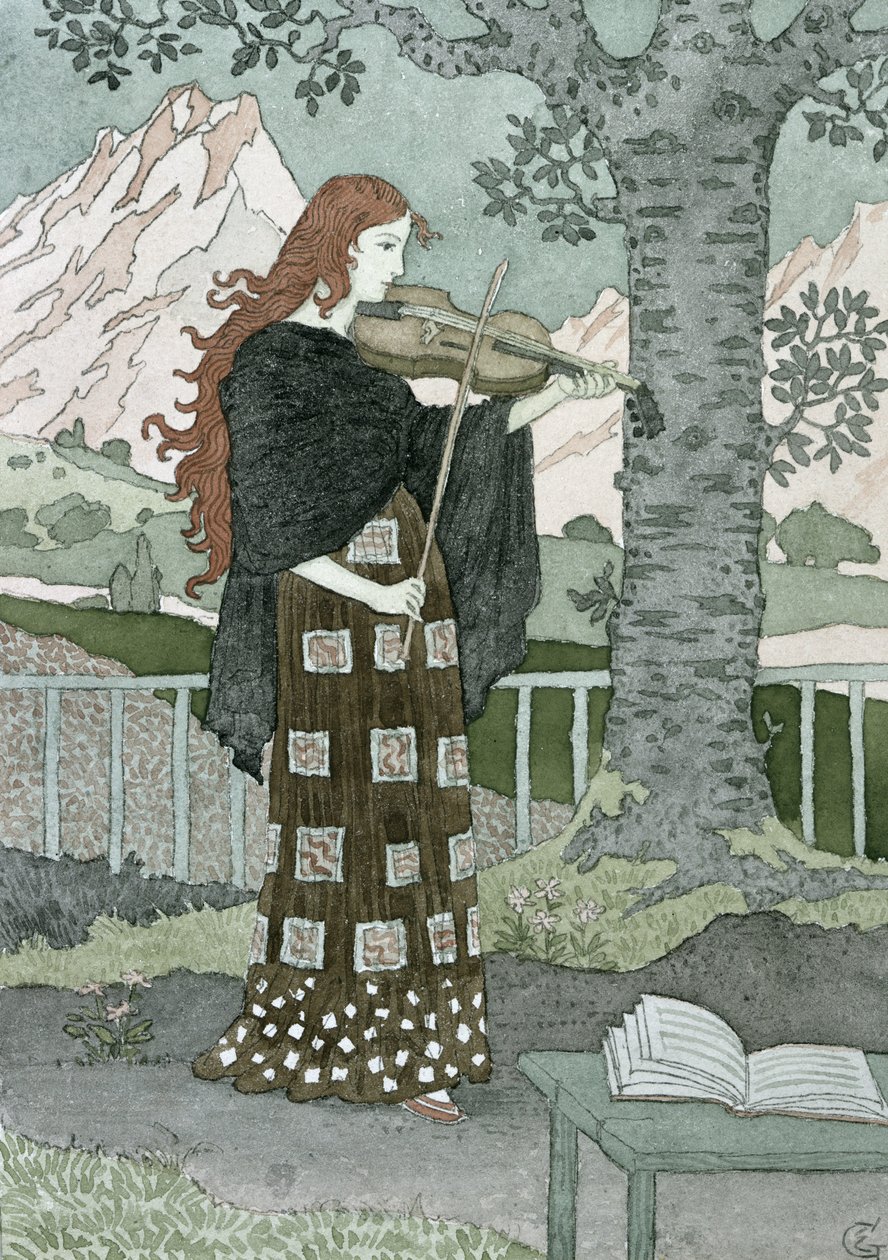 Um músico de Eugene Grasset