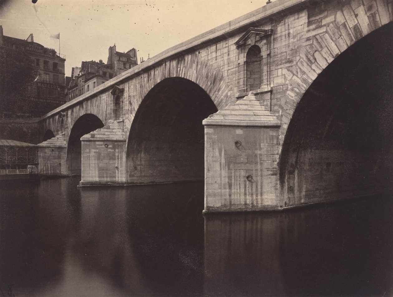 Pont Marie, 1912 (foto) de Eugène Atget