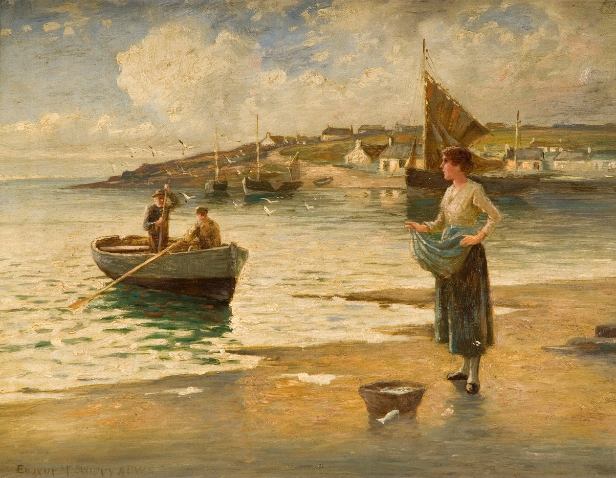 Landing a Catch, B de Eugene Joseph McSwiney