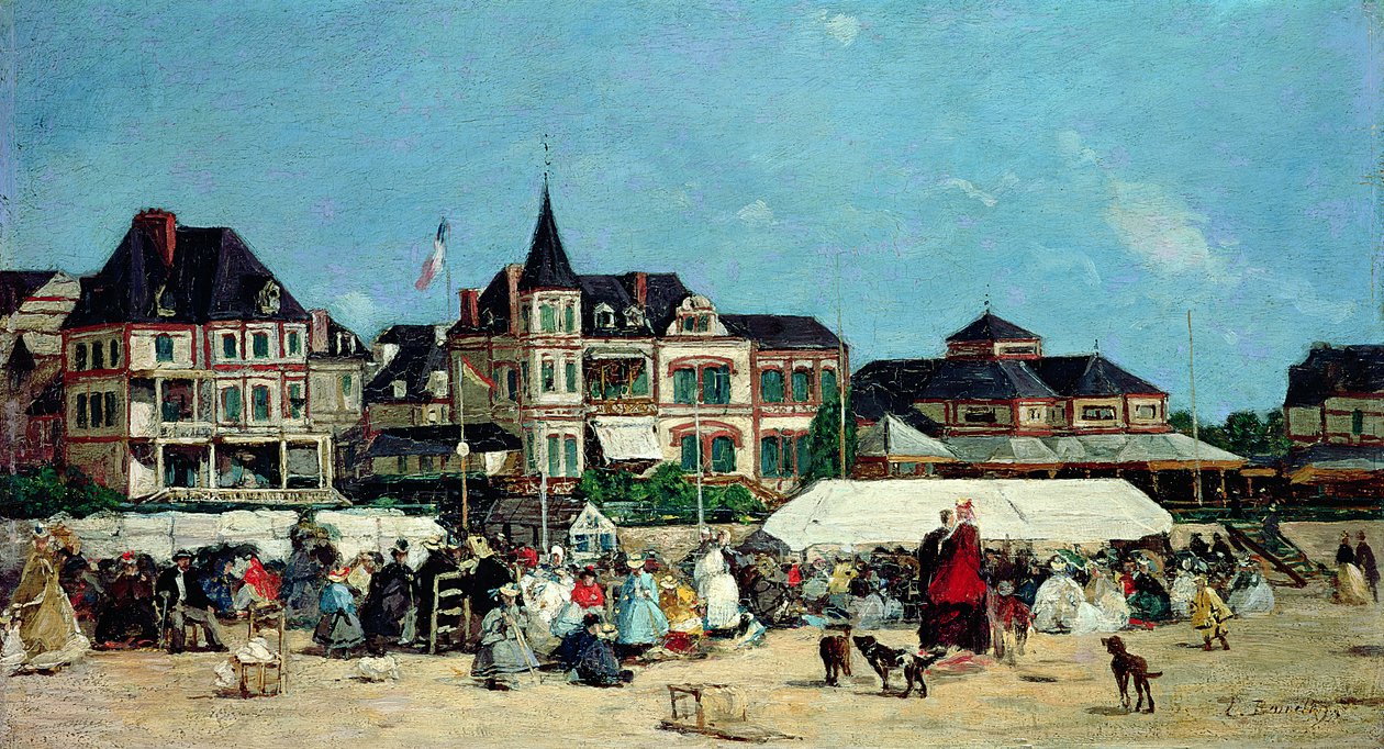 Trouville Casino de Eugene Louis Boudin
