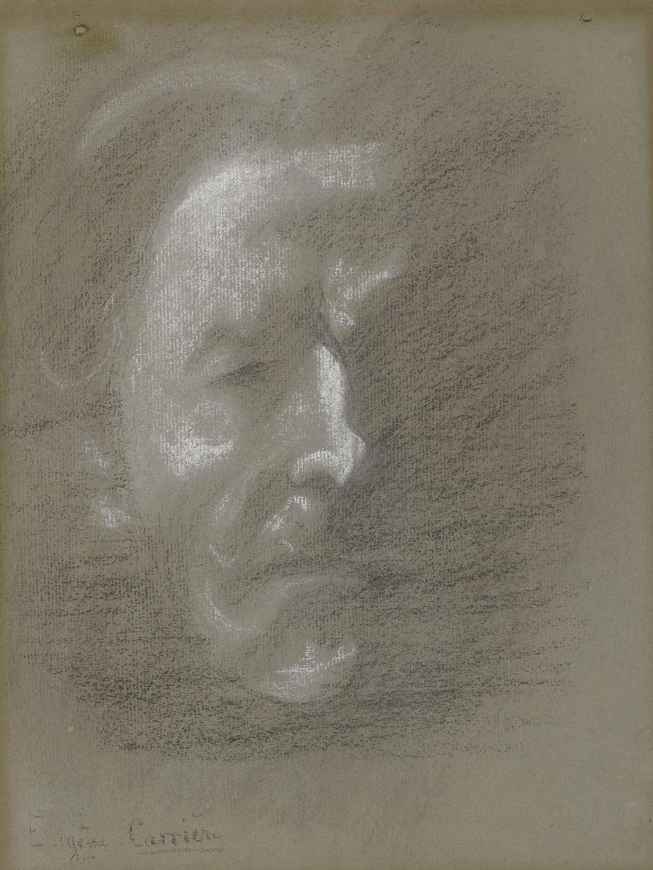 Auto-retrato. de Eugène Carrière