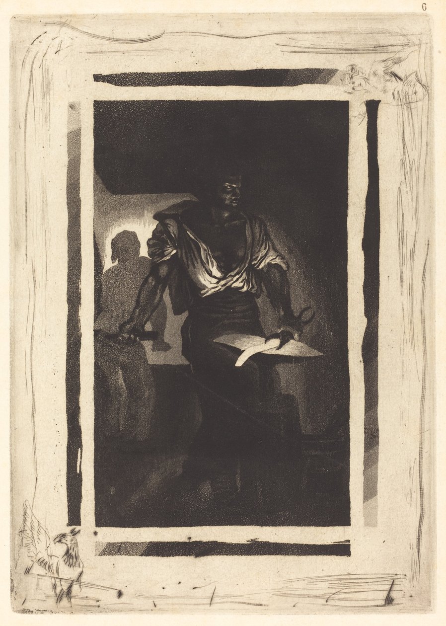 Floresta. de Eugène Delacroix