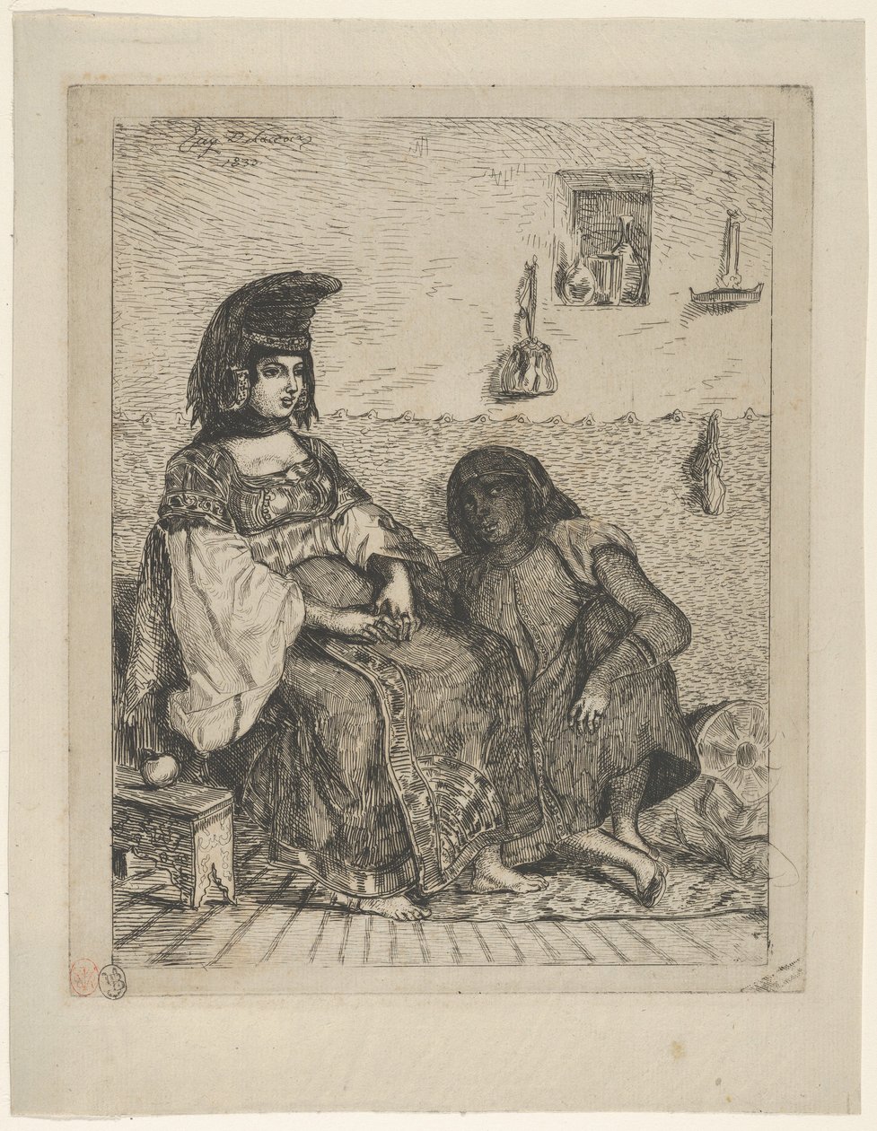 Floresta. de Eugène Delacroix