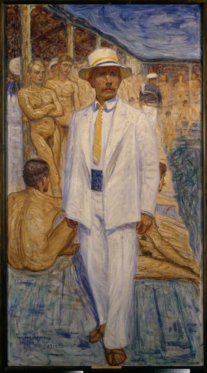Auto-retrato de Eugène Jansson