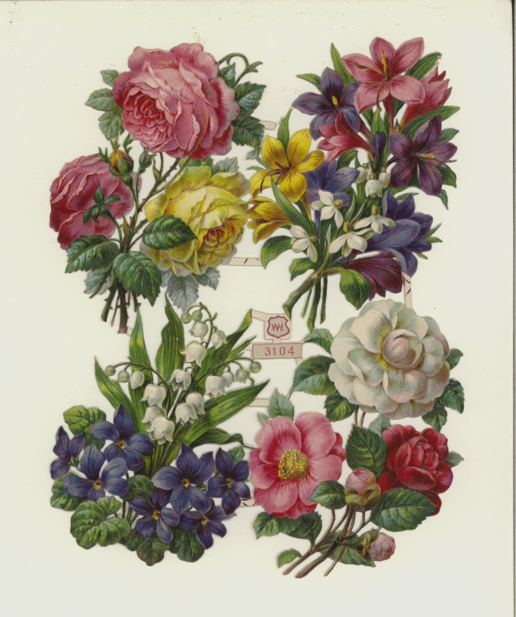 Flores (chromolitho) de European School