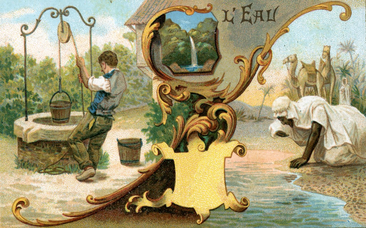Água, 1899 de European School