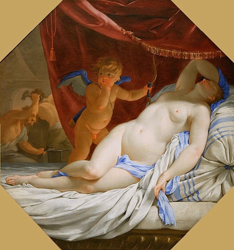 Vênus adormecida de Eustache Le Sueur