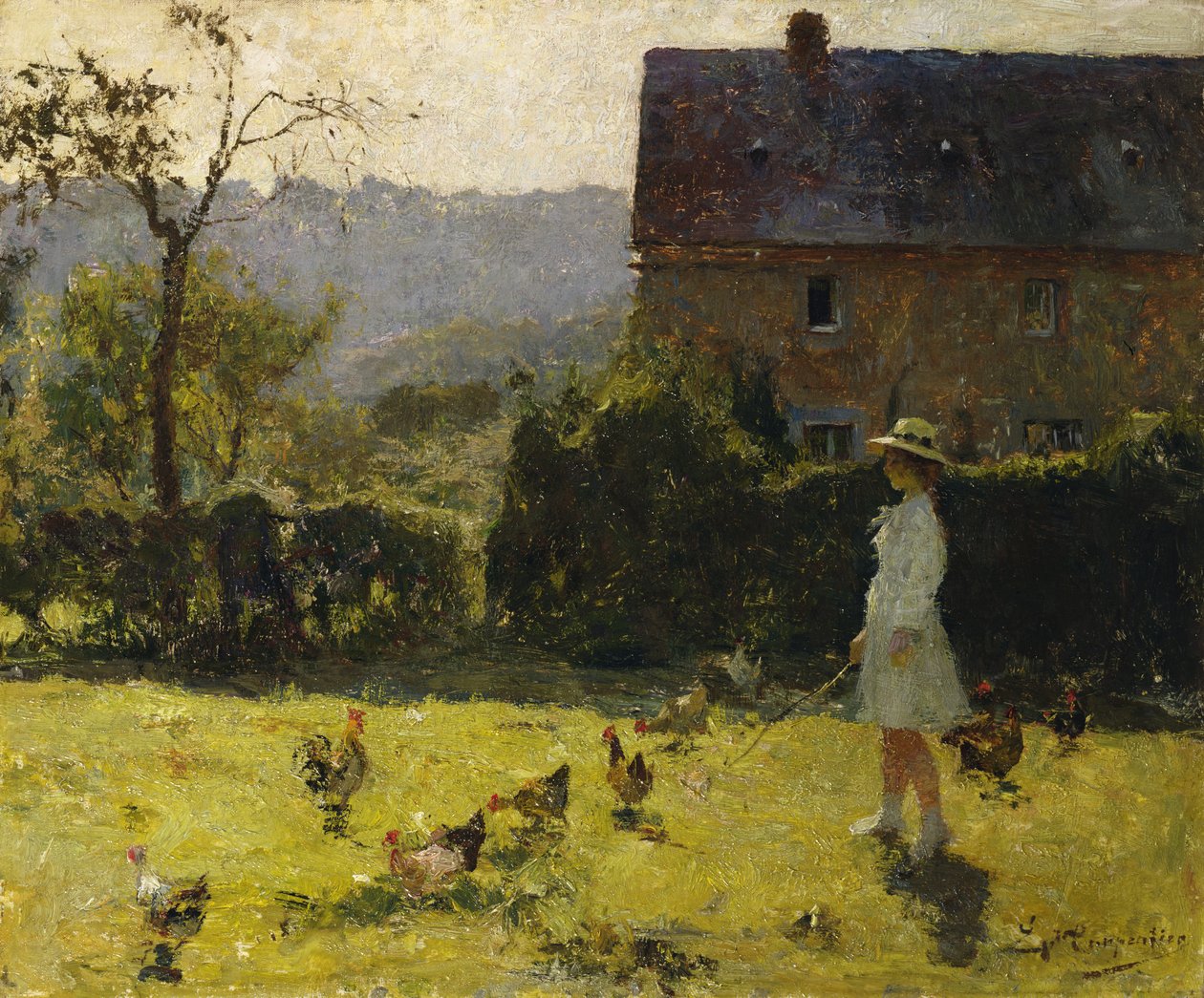 Pela fazenda de Evariste Carpentier