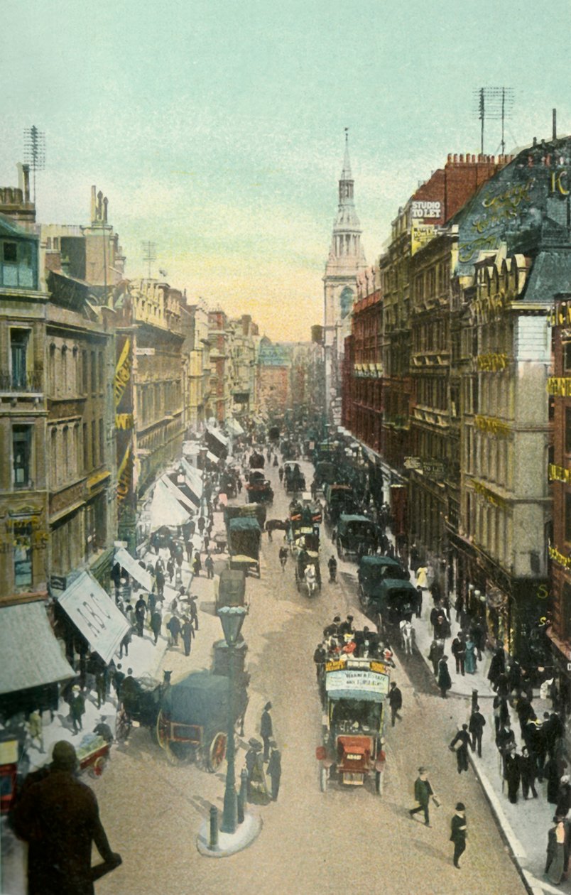 Cheapside, c1900s. de Eyre and Spottiswoode