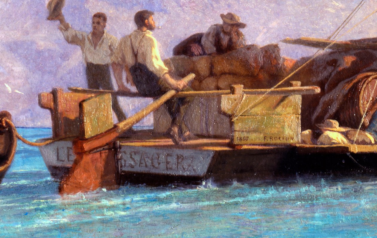 Barco de bagagem de F.L.D. Bocion