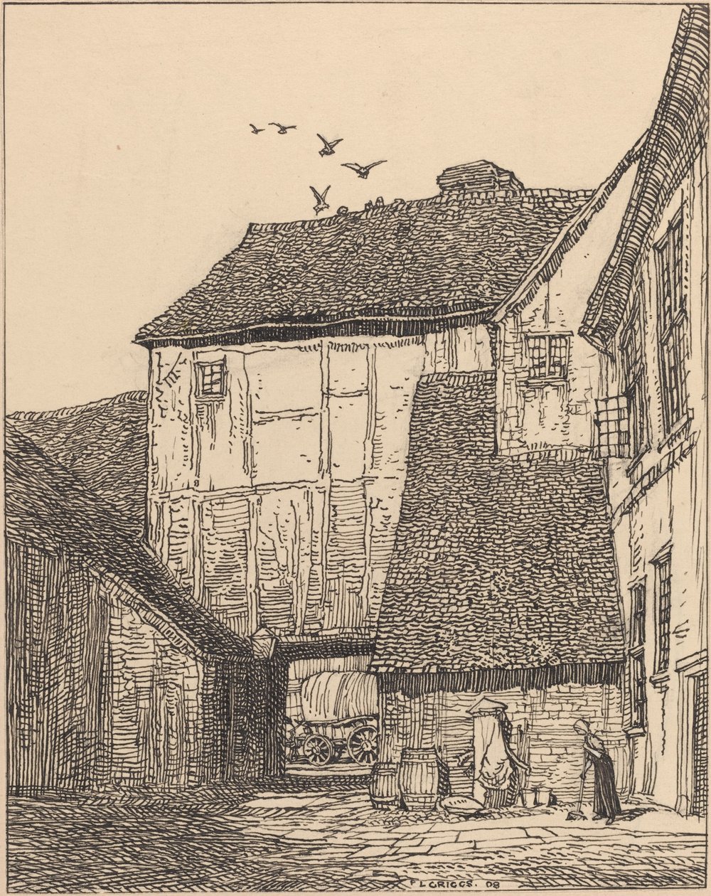 O George Inn, Beaconsfield de F.L. Griggs