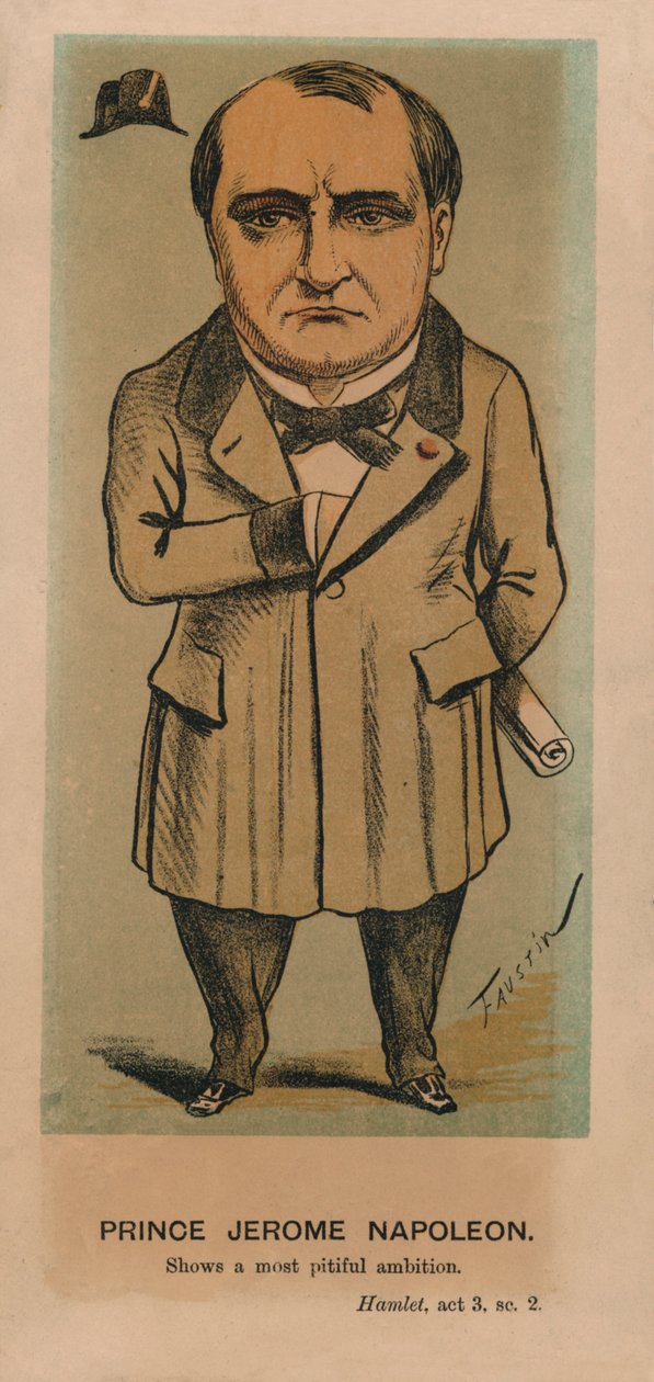 Príncipe Jerome Napoleão, 1874. de Faustin