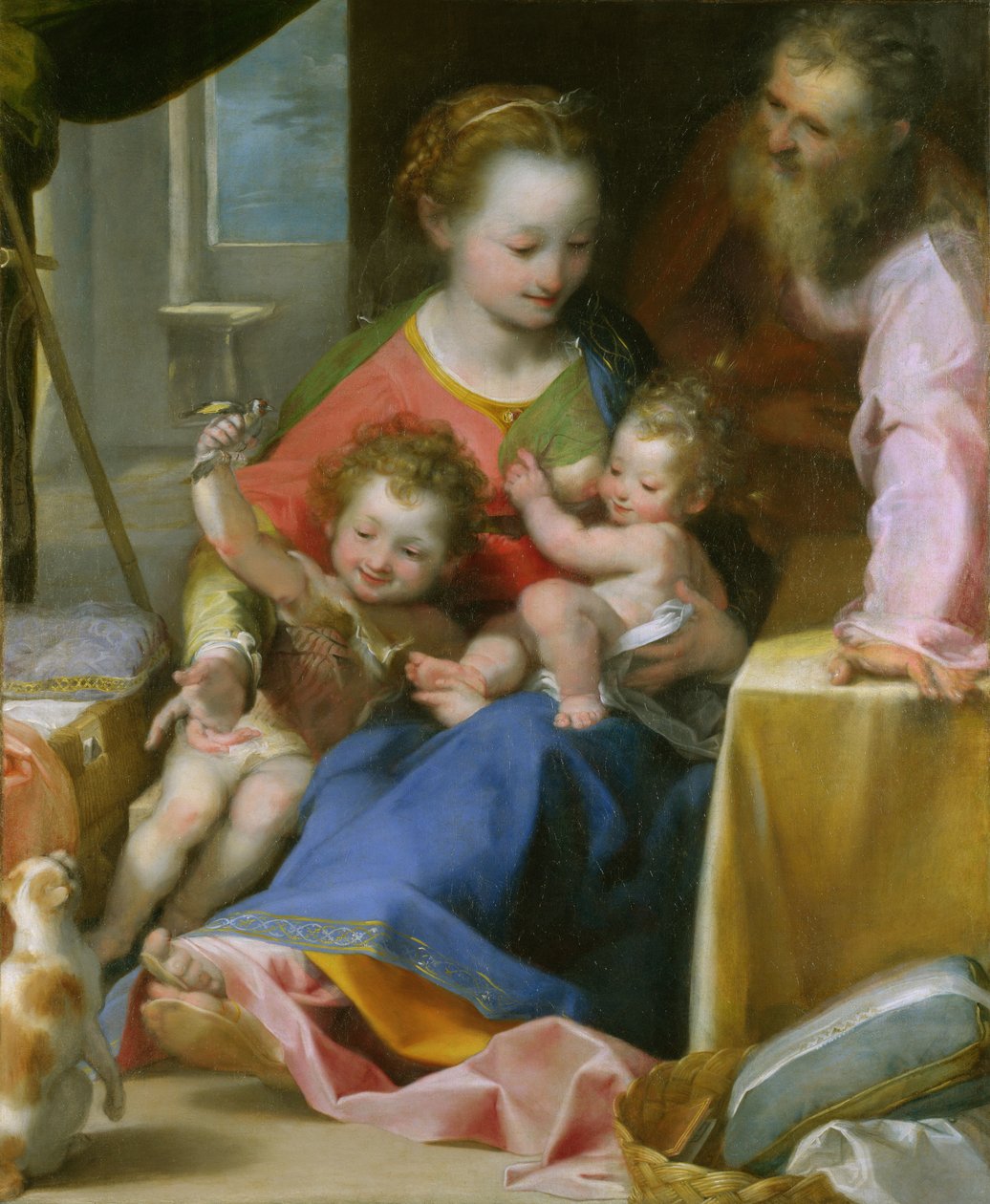 A Madonna do gato de Federico Barocci