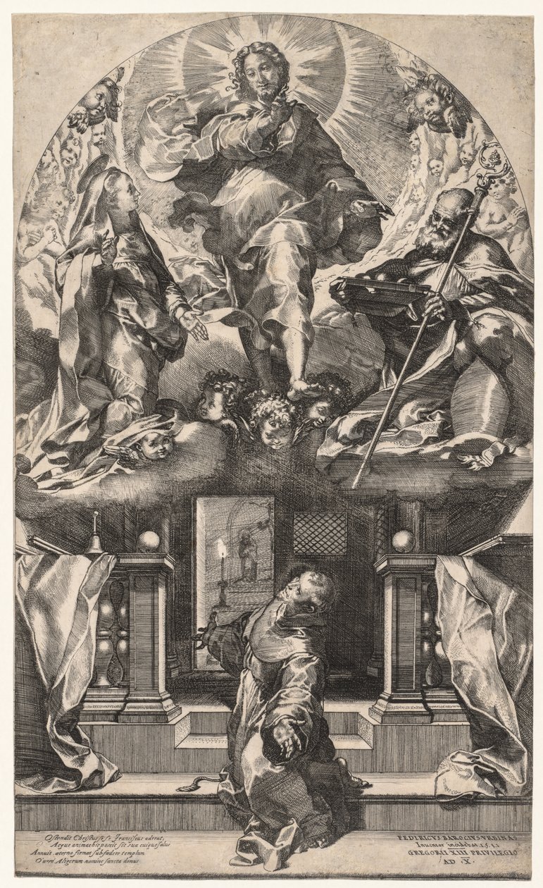 A Visão de São Francisco de Federico Barocci