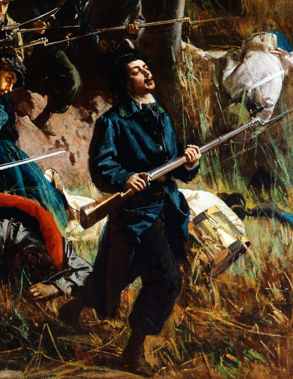 A Batalha de Varese de Federico Faruffini